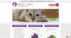 Desktop Screenshot of greatlakespet.com